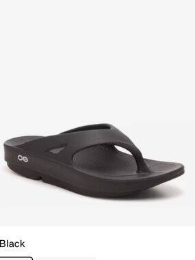 OOFOS OOriginal Women’s Men’s Unisex Flip Flop Black Comfort Thong Sandals 9/11